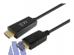 equip Display Port 1.2 -> HDMI Kabel 4K St/St 5.0m