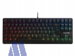 CHERRY G80-3000N RGB TKL Tastatur, MX-Silent Red, schwarz