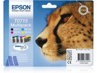 Tinte Epson T0715 Gepard Multipack 4-farbig