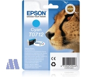 Tinte Epson T0712 Gepard cyan