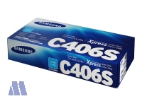 Toner Samsung CLT-C406S cyan für CLP-365/CLX-3300/3305