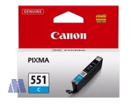 Tinte Canon CLI-551C XL cyan für iP7250, MG5450, MG6350