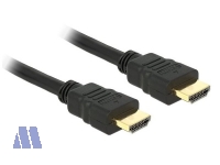 Delock High Speed 4K HDMI mit Ethernet Kabel 3m St/St