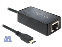 Delock USB 3.1 mit USB Type-C™ zu Gigabit Ethernet LAN Adapter
