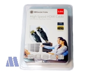 Brackton Ultra HD 4K 3D High Speed mit Ethernet HDMI Kabel 5m St/St