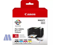 Tinte Canon PGI-1500XL C/M/Y/BK Multipack