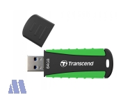 Transcend JetFlash 810 Rugged USB3.1 Drive 64GB, schwarz/grün