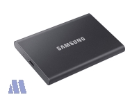 Samsung T7 NVMe™ SSD extern 2TB USB 3.2 Titan Gray