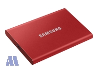 Samsung T7 NVMe™ SSD extern 2TB USB 3.2 Metallic Red