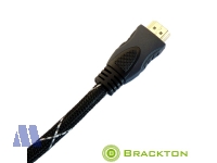 Brackton Ultra HD 4K 3D Professional mit Ethernet HDMI 2.0a Kabel 15m St/St