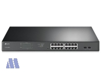 TP-LINK TL-SG1218MPE 16-Port PoE+ Gigabit Switch 192W