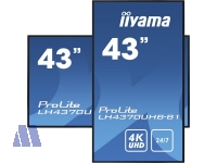 iiyama ProLite LH4370UHB++B-Ware++43