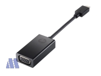 HP Adapter USB Typ-C -> VGA Buchse 15cm, schwarz