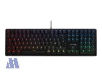 Cherry G80-3000N RGB Tastatur, MX-Silent Red, schwarz