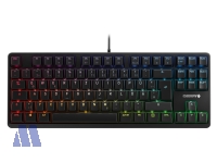 Cherry G80-3000N RGB TKL Tastatur, MX-Silent Red, schwarz
