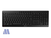 Cherry STREAM Tastatur, wireless, schwarz