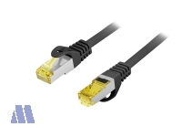 equip outdoor Patchkabel Cat.6a S/FTP 1m schwarz