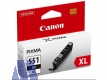 Tinte Canon CLI-551BK XL schwarz für iP7250, MG5450, MG6350