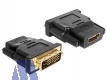 Delock HDMI / DVI (24+1) Adapter Buchse-Stecker