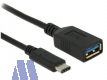 Delock USB3.1 Type-C™ Adapter 0,15m Stecker C / Buchse A