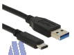 Delock USB3.1 Type-C™ Anschlusskabel 1.0m Stecker C / A