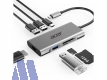 Acer 7-in-1 Dongle USB Type-C auf HDMI, 3x USB 3.0, Kartenleser