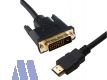 Brackton 4K 3D Basic DVI -> HDMI Kabel 2.0m St/St