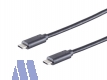 Brackton USB 3.1 Gen 2 Type-C™ Anschlusskabel 2m Typ-C Stecker/Stecker