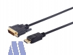 Brackton 4K Display Port 1.2 -> DVI Kabel 1.0m St/St