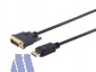 Brackton Displayport V1.2 4K -> DVI Kabel 2.0m St/St