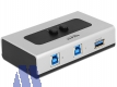 Delock USB3.0 Sharing Switch 2 Port manuell bidirektional