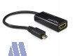 Delock MHL Adapter Micro-B USB (St) -> HDMI (Bu)