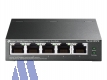 TP-LINK TL-SG105PE 4-Port PoE+ managed Gigabit Switch 65W