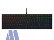 Cherry MX 2.0S Gaming RGB Tastatur, MX-Brown, schwarz