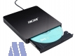 Acer Portable CD/DVD-RW Slimline Brenner schwarz, USB3.0