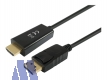 equip Display Port 1.2 -> HDMI Kabel 4K/30Hz St/St 2.0m