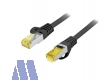 equip outdoor Patchkabel Cat.6a S/FTP 1m schwarz
